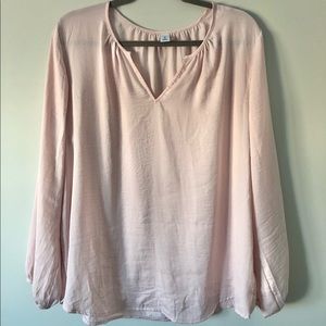 Light Pink Long Sleeve Shirt